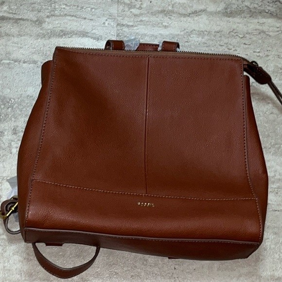 Fossil Handbags - Fossil leather convertible bag